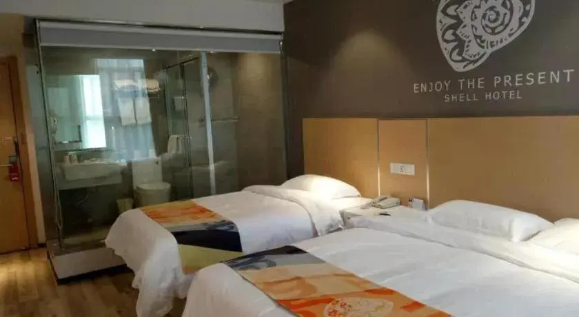 Bed in Shell Nanjing Jiangning District University City Hotel Bed in Shell Nanjing Jiangning District University City Hotel