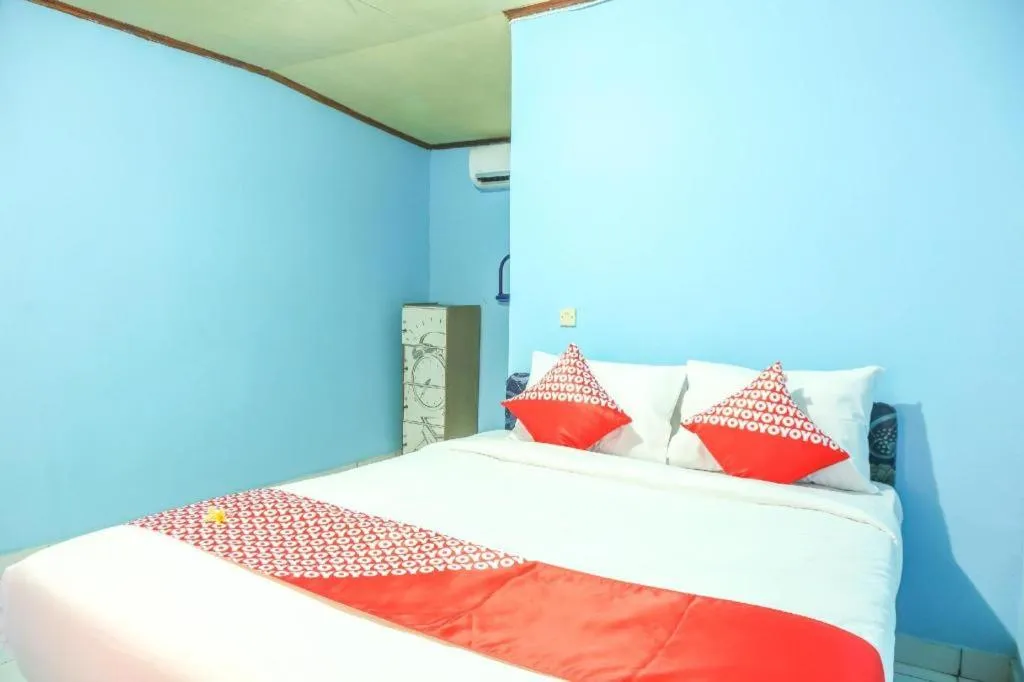 Bed in OYO 1662 Zury Homestay