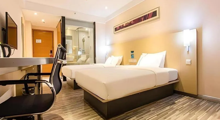 Bed in City Comfort Inn Beihai Hepu Bus Terminal