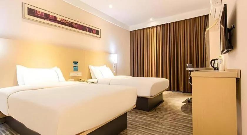 Bed in City Comfort Inn Beihai Hepu Bus Terminal