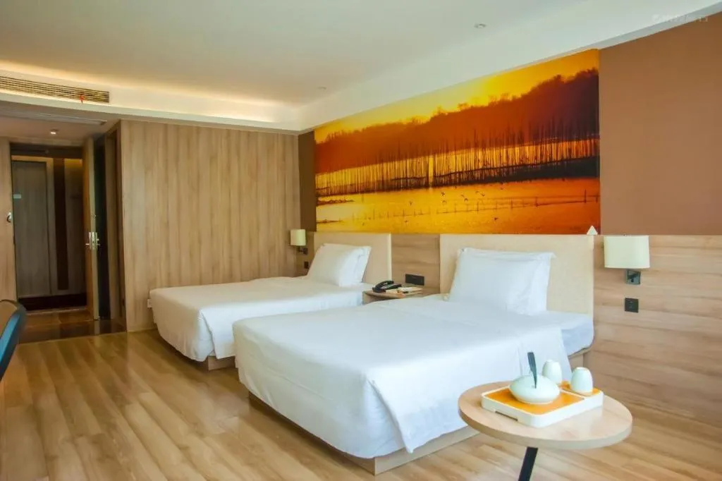 Bed in Atour Hotel Hefei Ma'Anshan Road