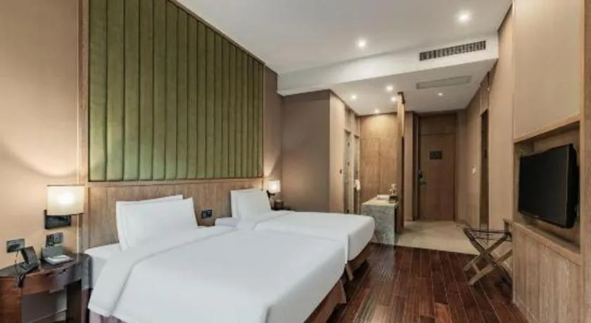 Bed in Atour Hotel Nantong Langshan Scenic Area