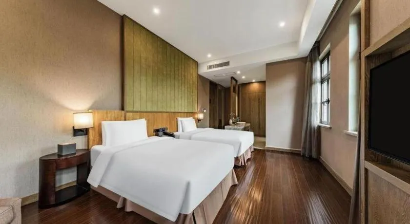 Bed in Atour Hotel Nantong Langshan Scenic Area
