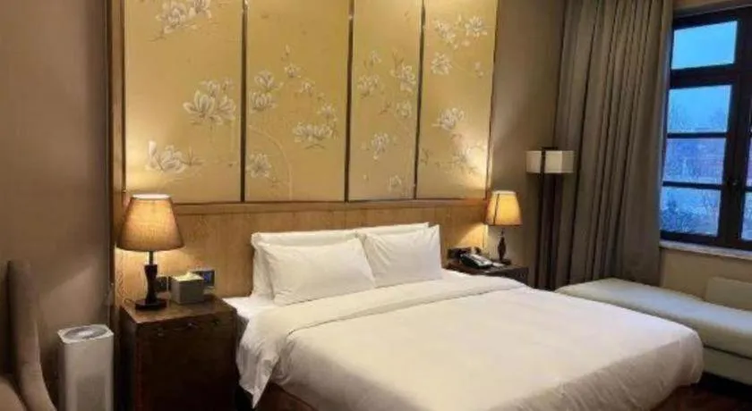 Bed in Atour Hotel Nantong Langshan Scenic Area