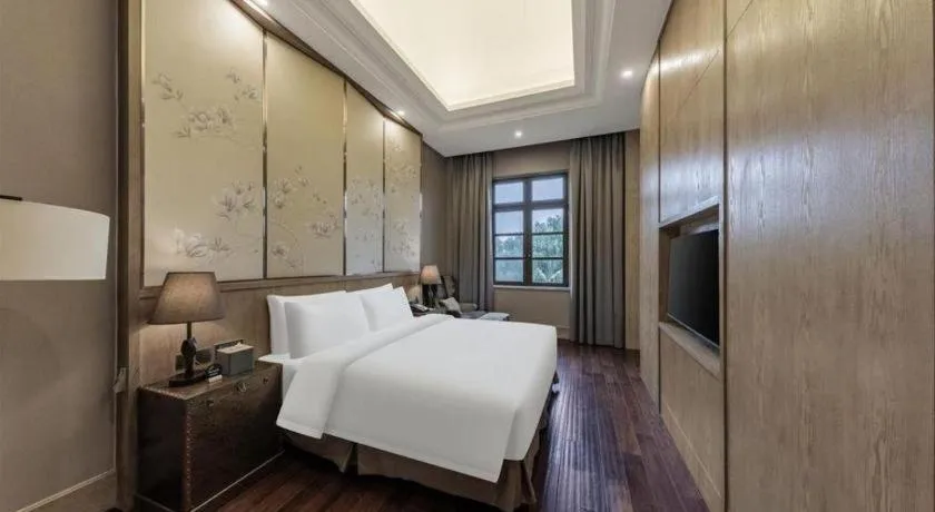 Bed in Atour Hotel Nantong Langshan Scenic Area
