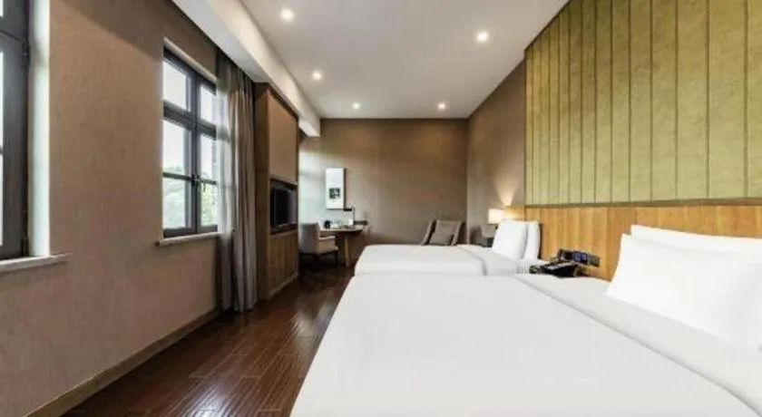 Bed in Atour Hotel Nantong Langshan Scenic Area