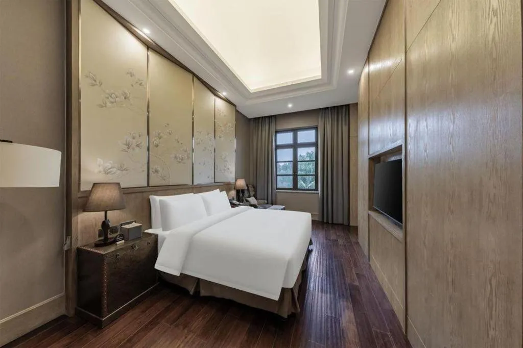 Bed in Atour Hotel Nantong Langshan Scenic Area