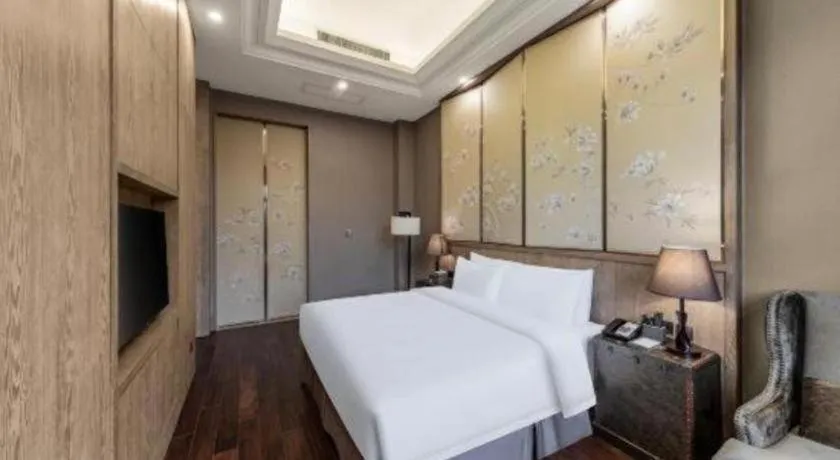 Bed in Atour Hotel Nantong Langshan Scenic Area
