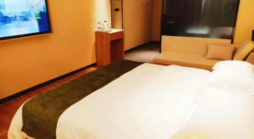 Bed in GreenTree Inn Lu'an Jin'an District Yuanda Xingfuli