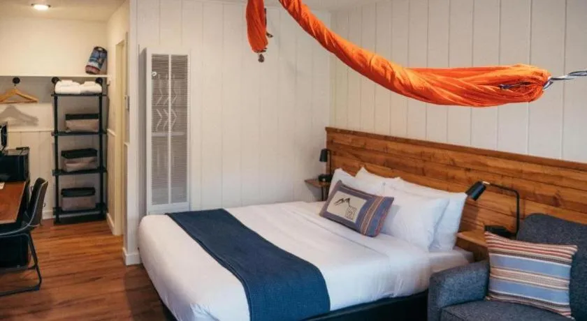 Bed in LOGE Breckenridge