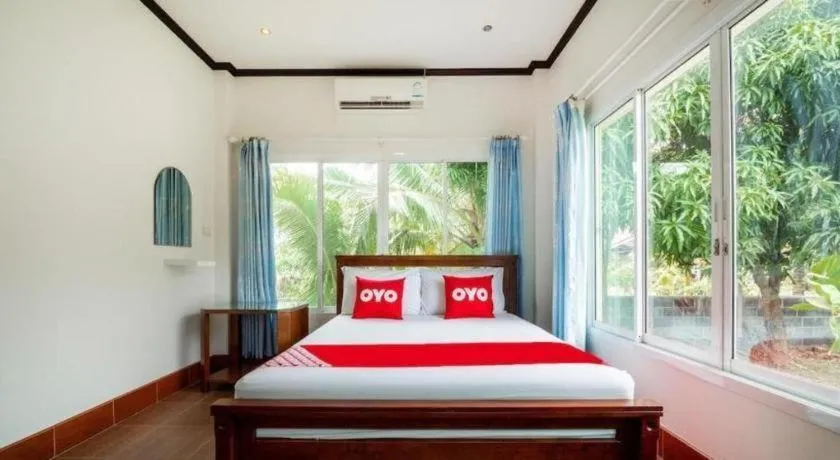 Bed in OYO 1036 Ban Bum Resort