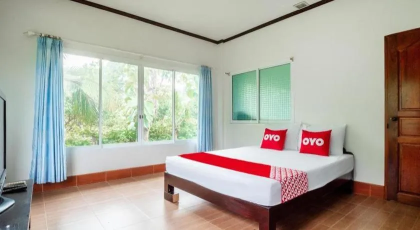 Bed in OYO 1036 Ban Bum Resort