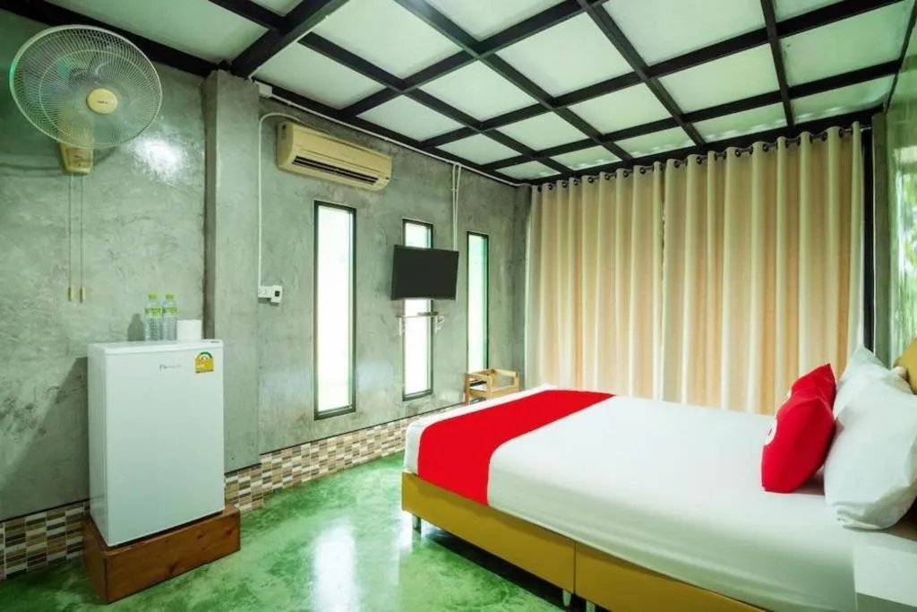 Bed in OYO 1036 Ban Bum Resort