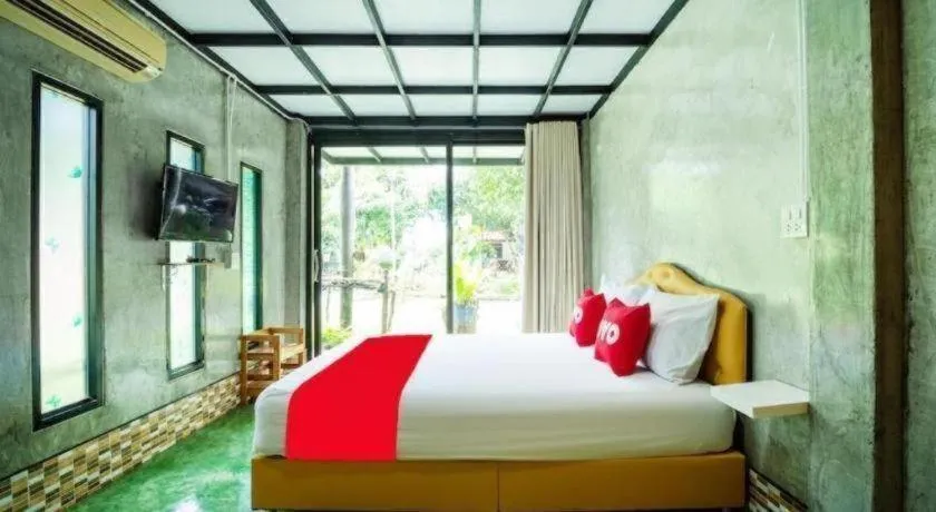 Bed in OYO 1036 Ban Bum Resort