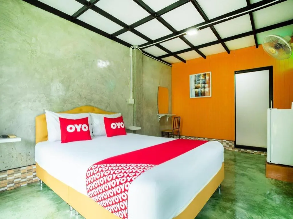 Bed in OYO 1036 Ban Bum Resort