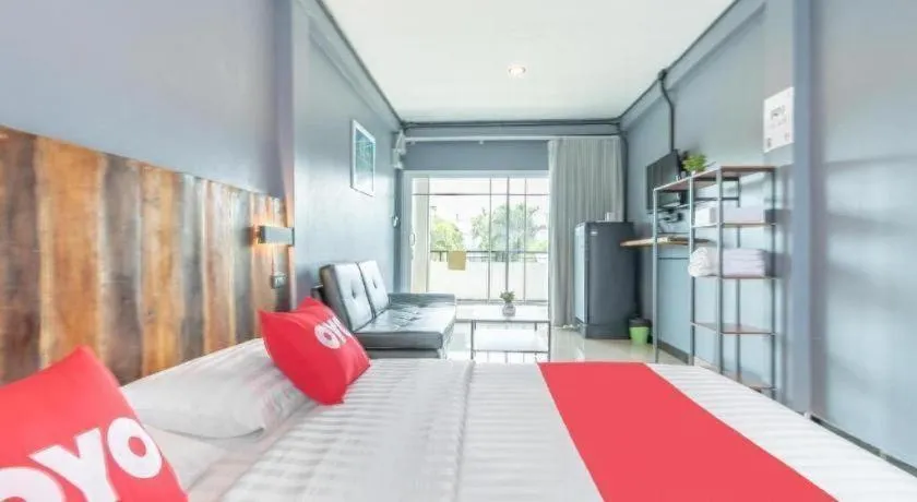 Bed in OYO 75305 T Park Pak Chong