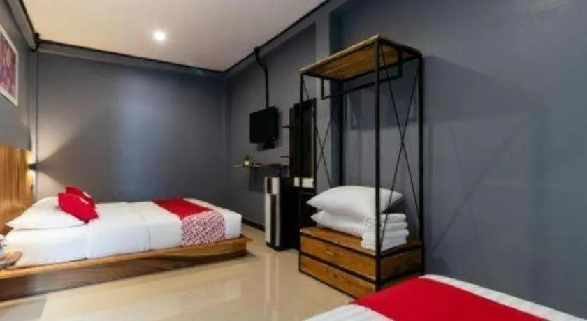 Bed in OYO 75305 T Park Pak Chong