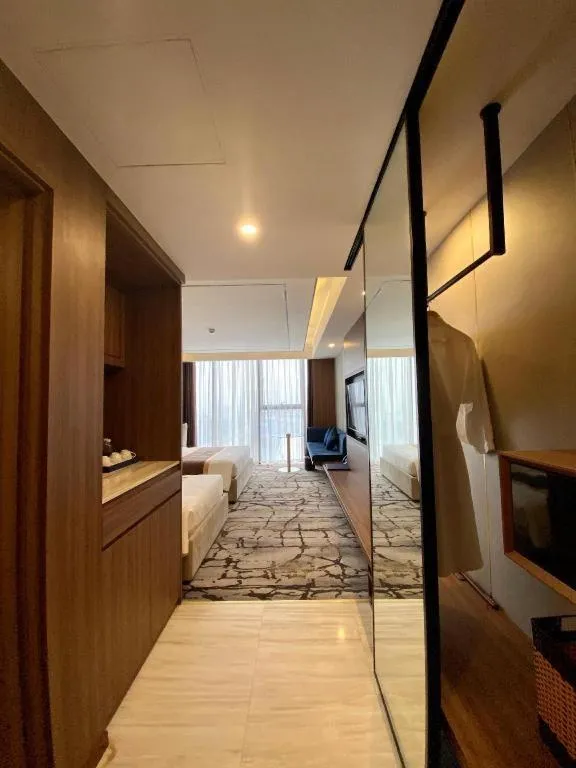 Bed in Khach san Toan Thang Stone