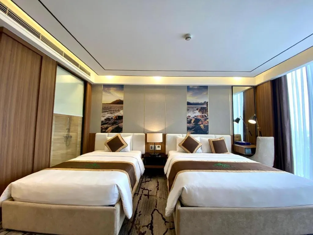 Bed in Khach san Toan Thang Stone