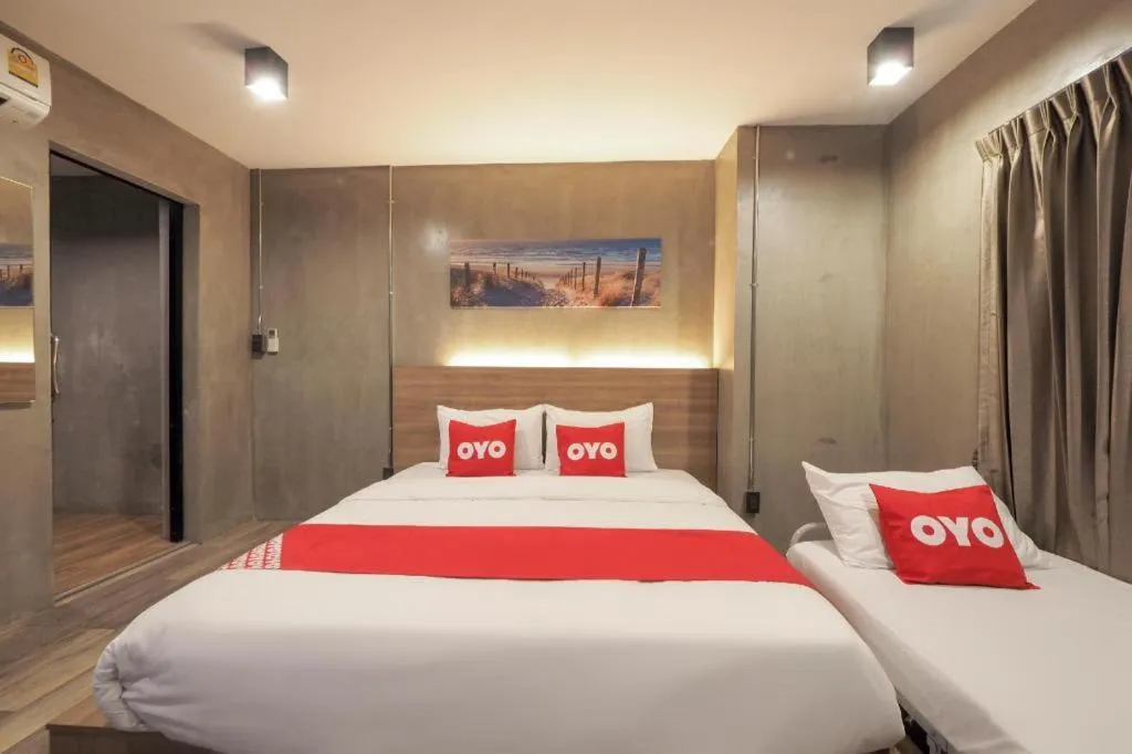 Bed in OYO 75368 Demadre Resort