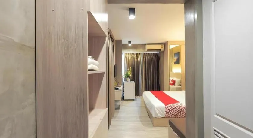 Bed in OYO 75368 Demadre Resort