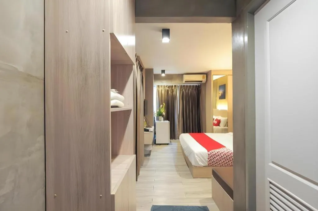 Bed in OYO 75368 Demadre Resort