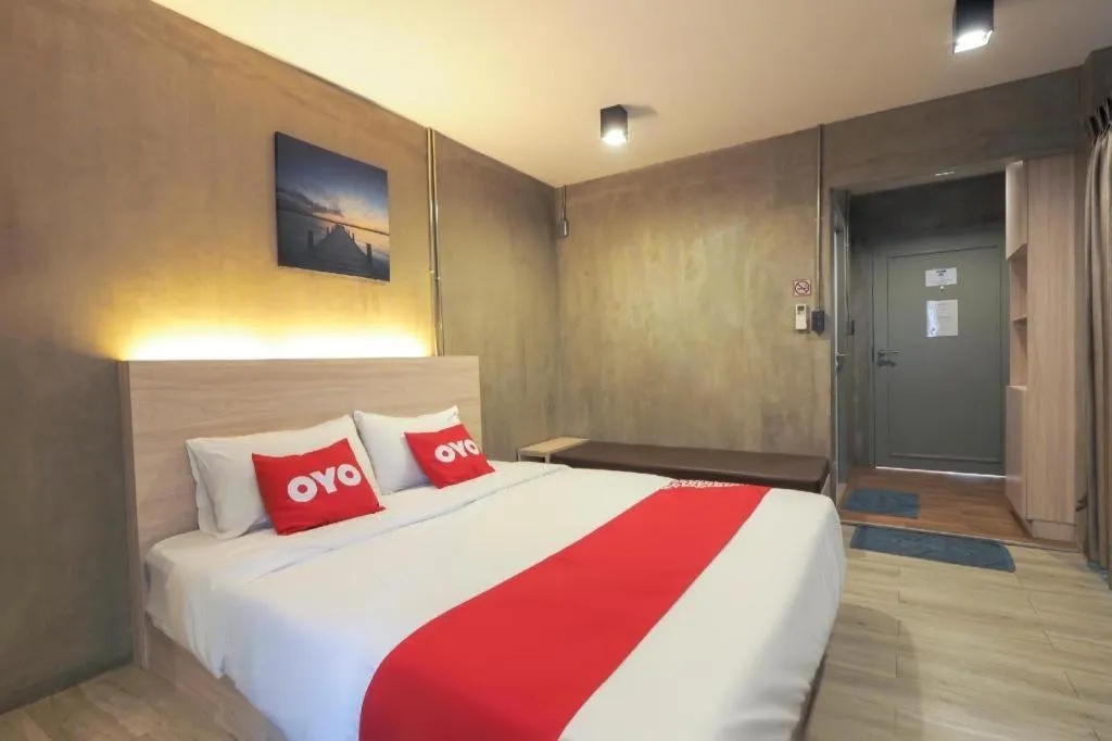 Bed in OYO 75368 Demadre Resort