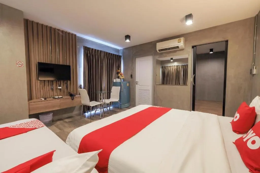 Bed in OYO 75368 Demadre Resort