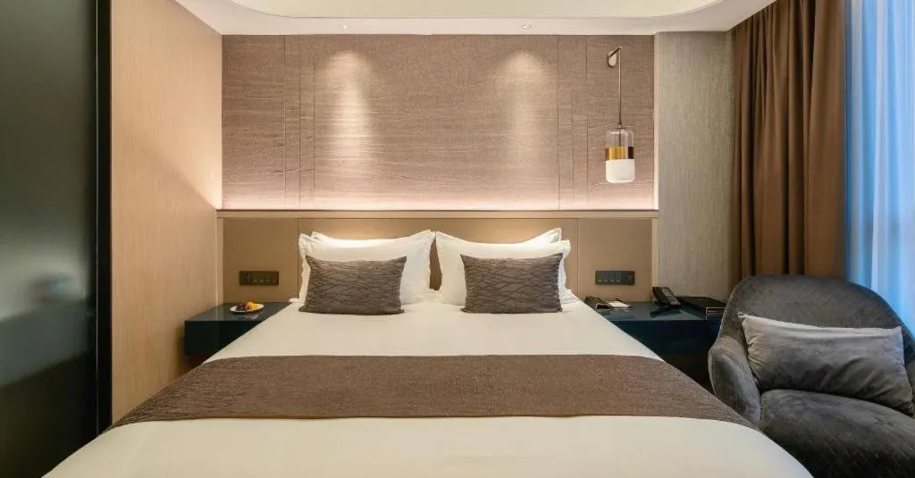 Bed in Taiyi International Hotel