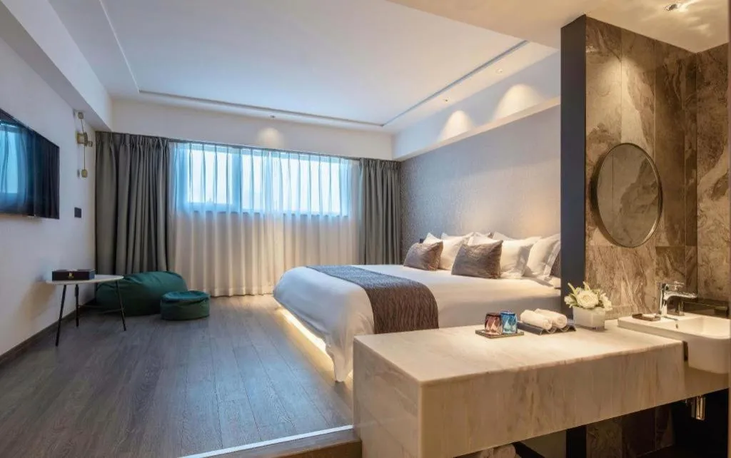 Bed in Taiyi International Hotel