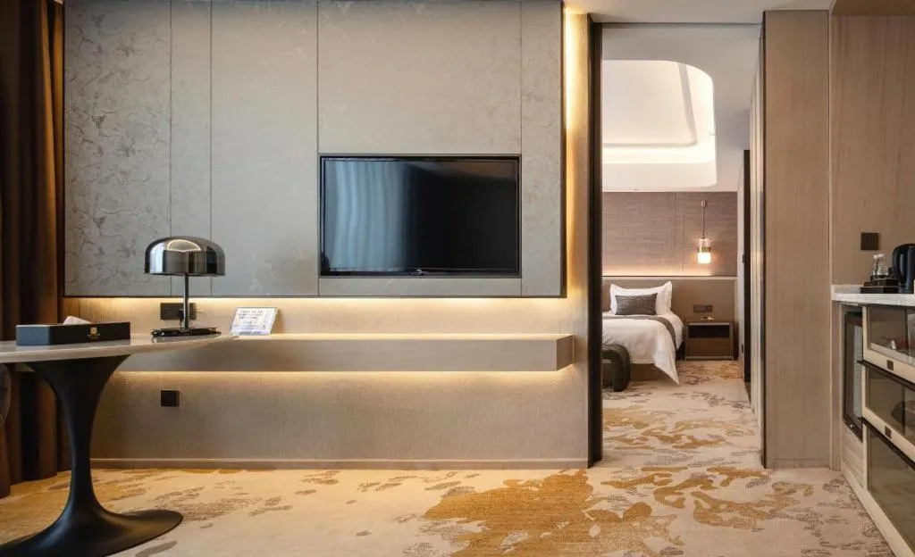 Bed in Taiyi International Hotel