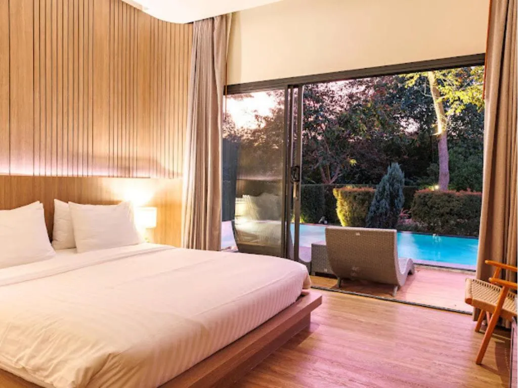 Bed in The Scandic Khao Yai