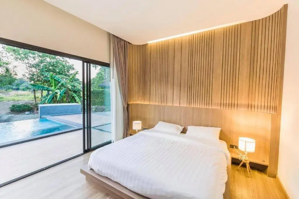 Bed in The Scandic Khao Yai Bed in The Scandic Khao Yai