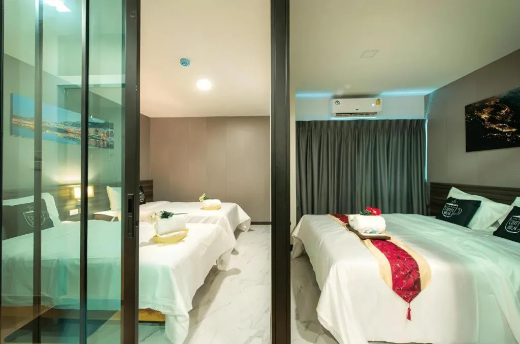 Bed in Metro Hotel Ratchada 36