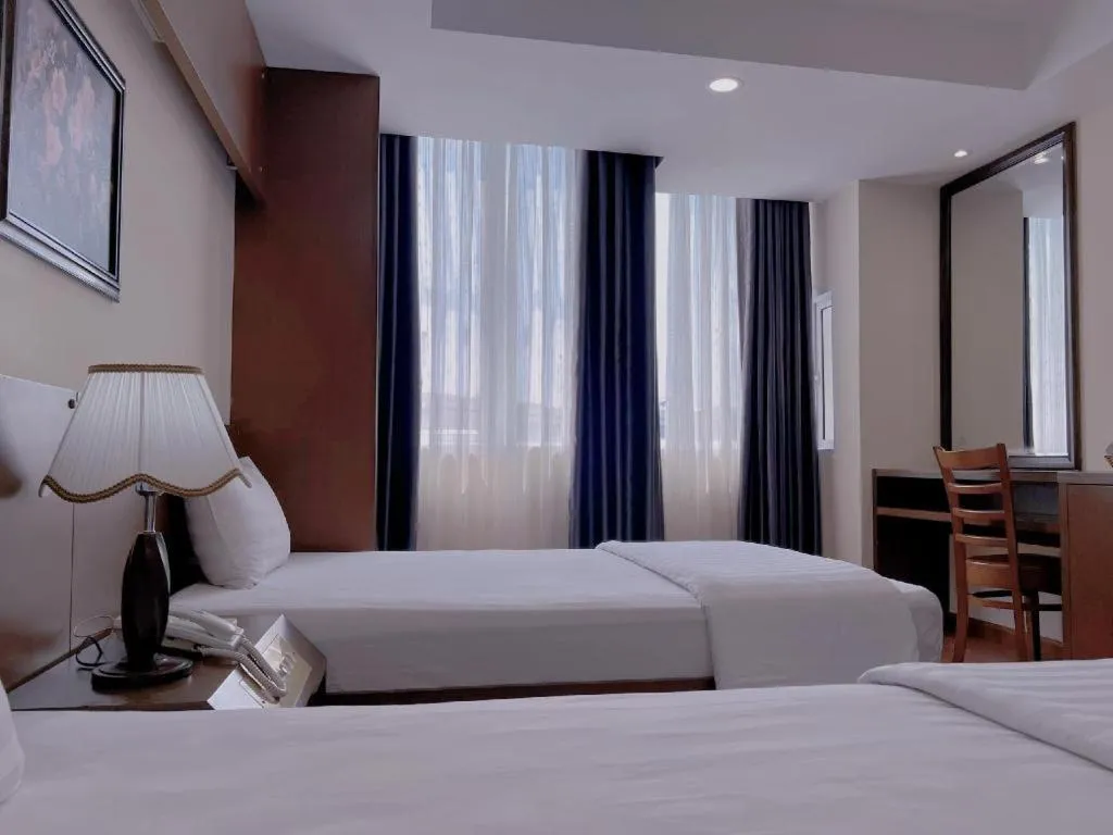 Bed in Nha Trang Crystal Hotel