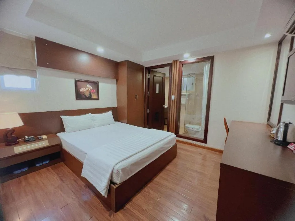 Bed in Nha Trang Crystal Hotel