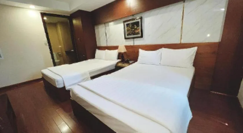 Bed in Nha Trang Crystal Hotel