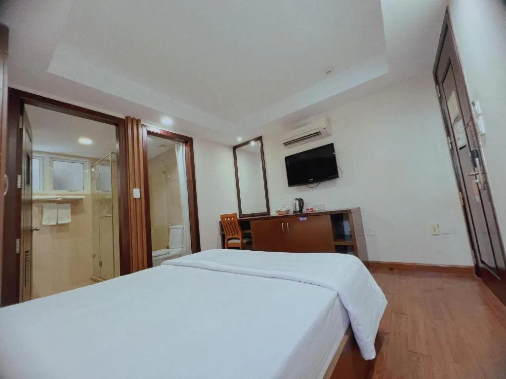 Bed in Nha Trang Crystal Hotel