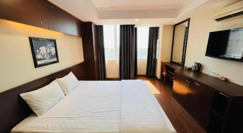 Bed in Nha Trang Crystal Hotel