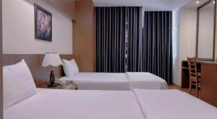 Bed in Nha Trang Crystal Hotel