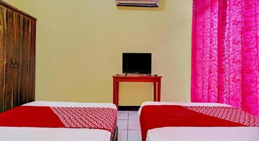 Bed in Hotel O P3 Guest House