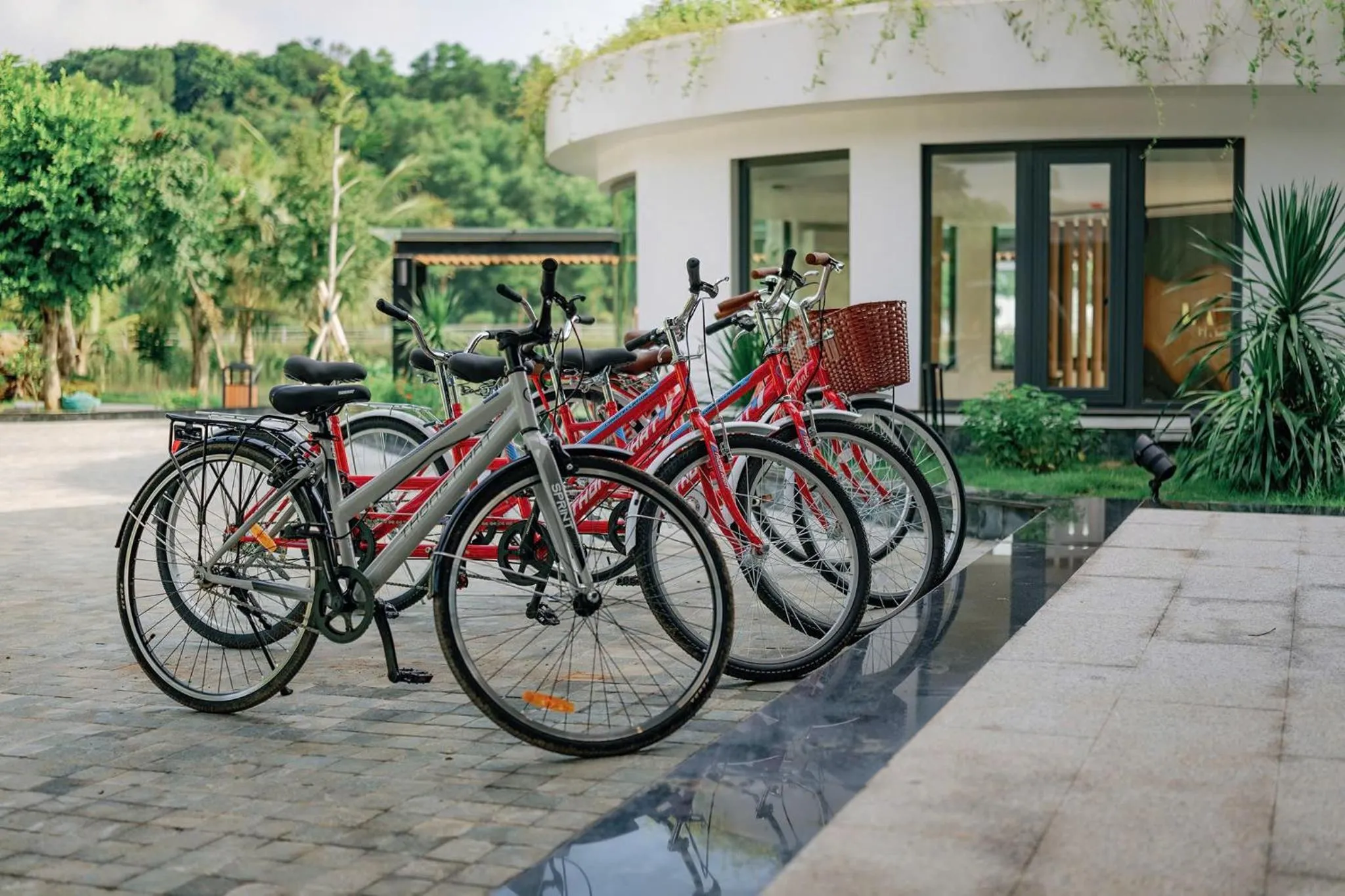 Cycling in Lamori Resort & Spa