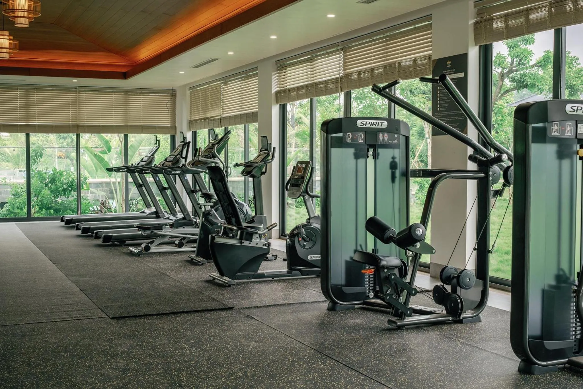 Fitness centre/facilities in Lamori Resort & Spa
