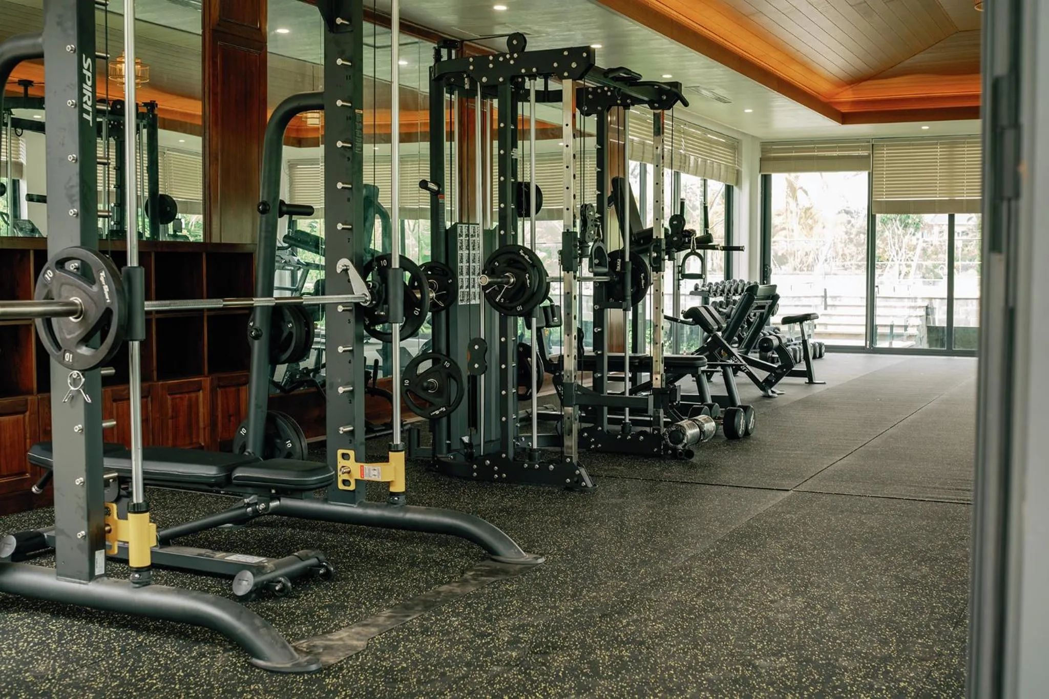 Fitness centre/facilities in Lamori Resort & Spa