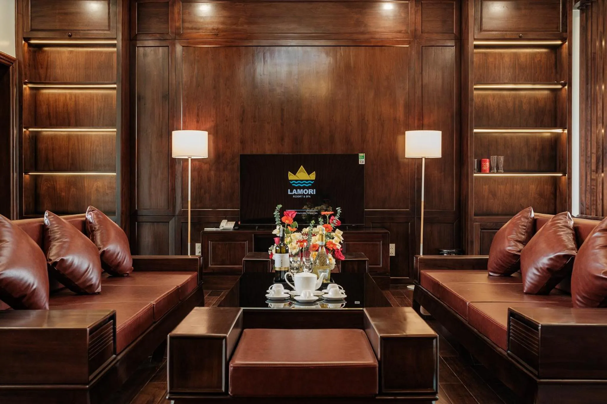 Living room in Lamori Resort & Spa