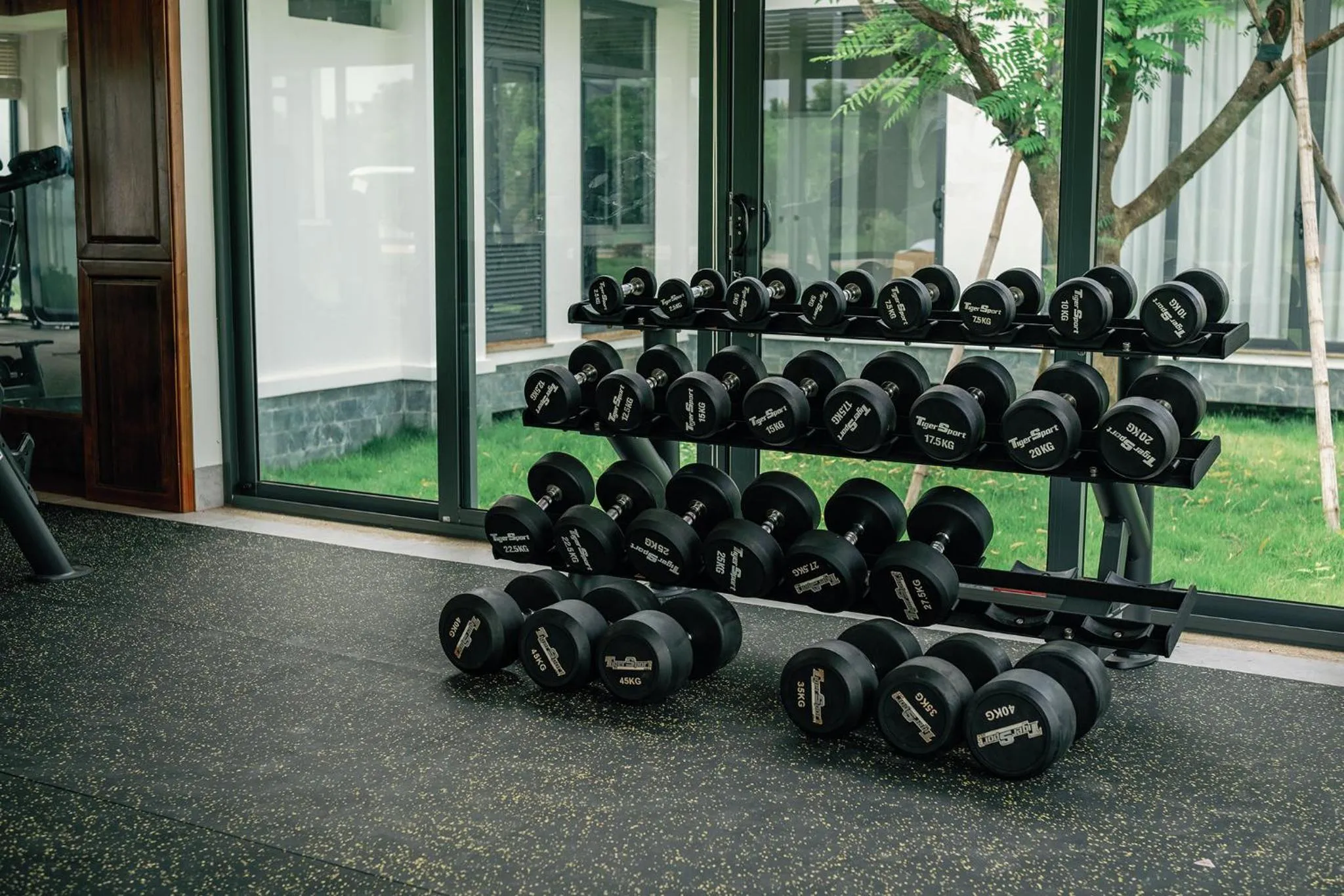 Fitness centre/facilities in Lamori Resort & Spa