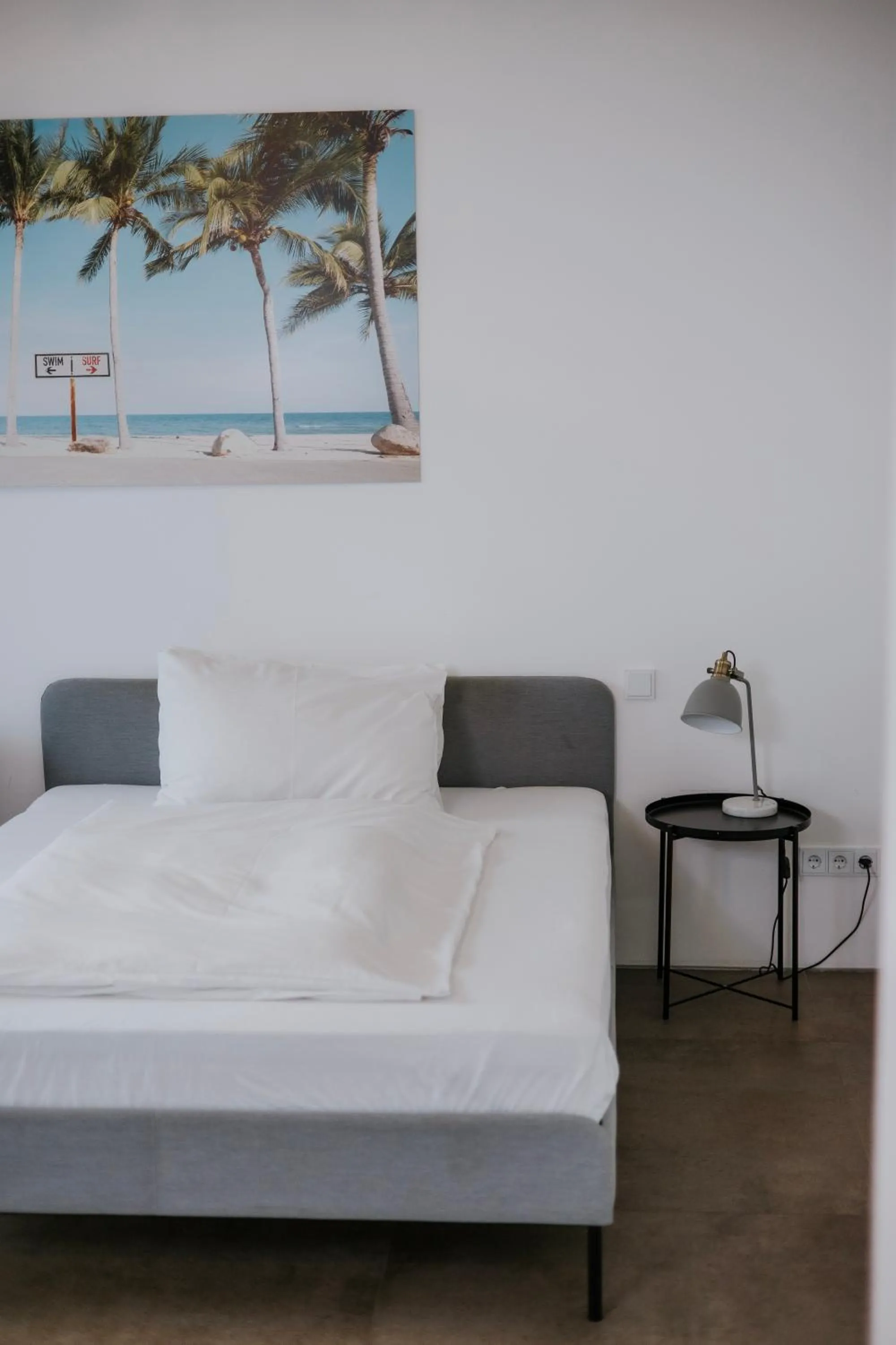 Bed in Happy Stay Rentals