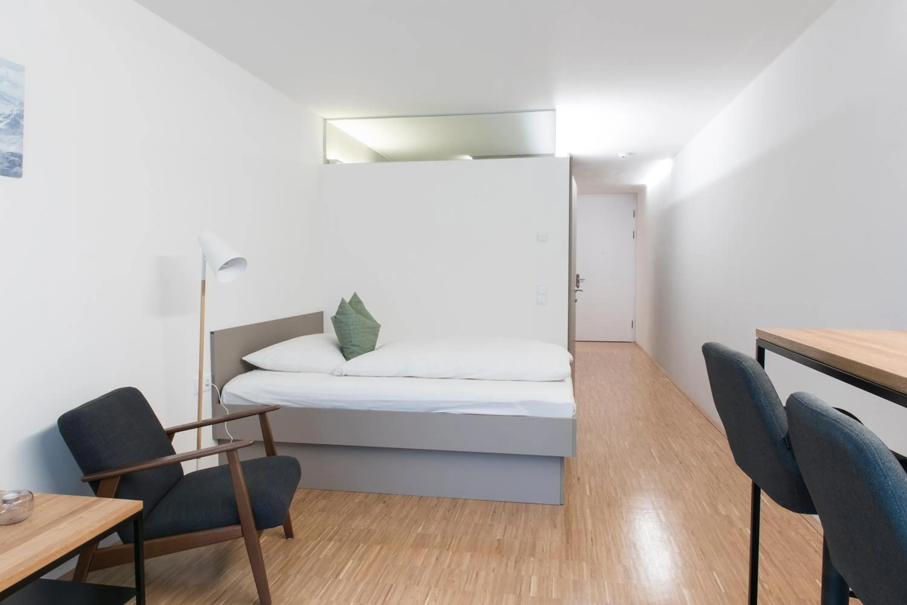 Bed in Happy Stay Rentals