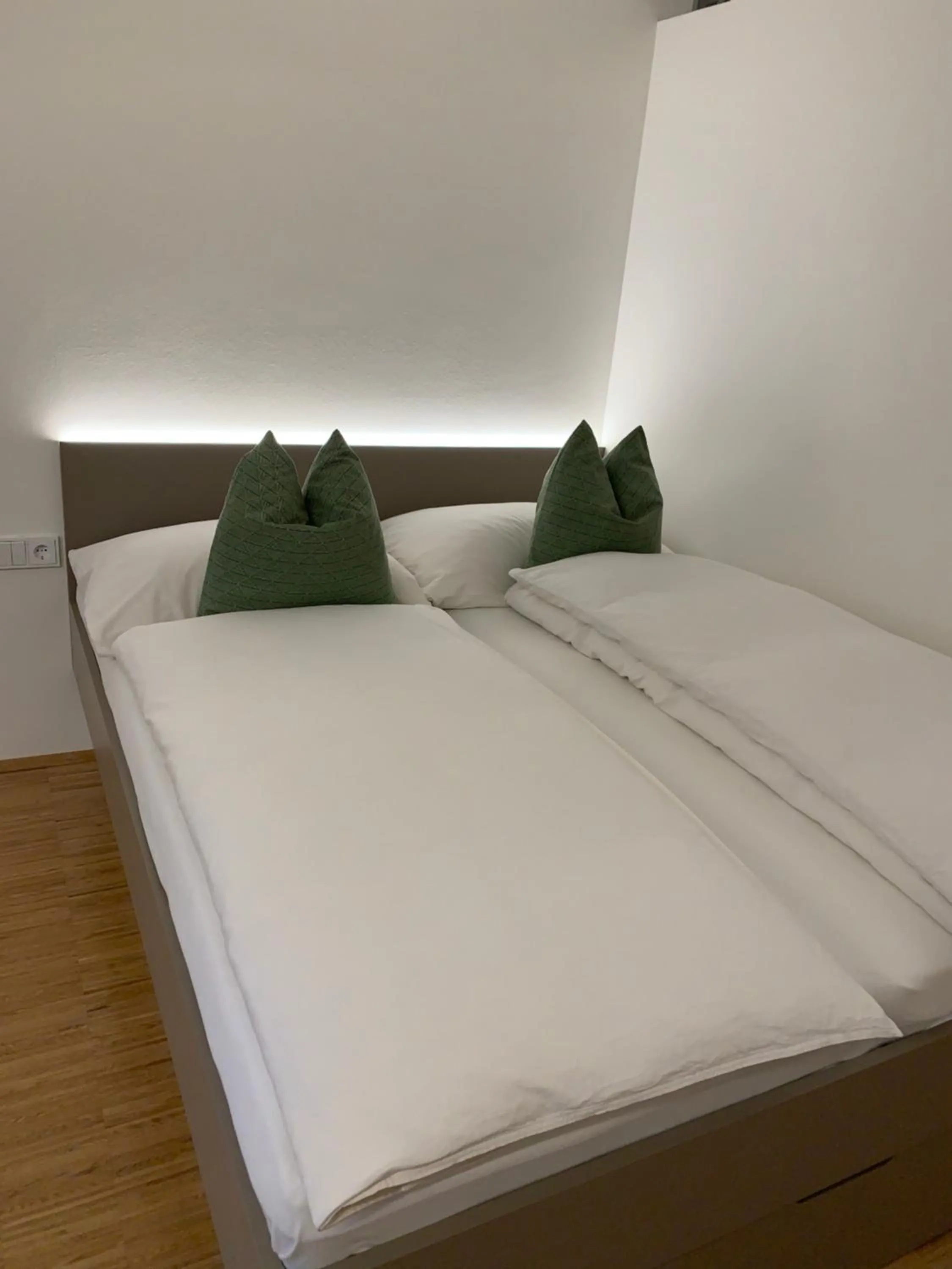 Bed in Happy Stay Rentals