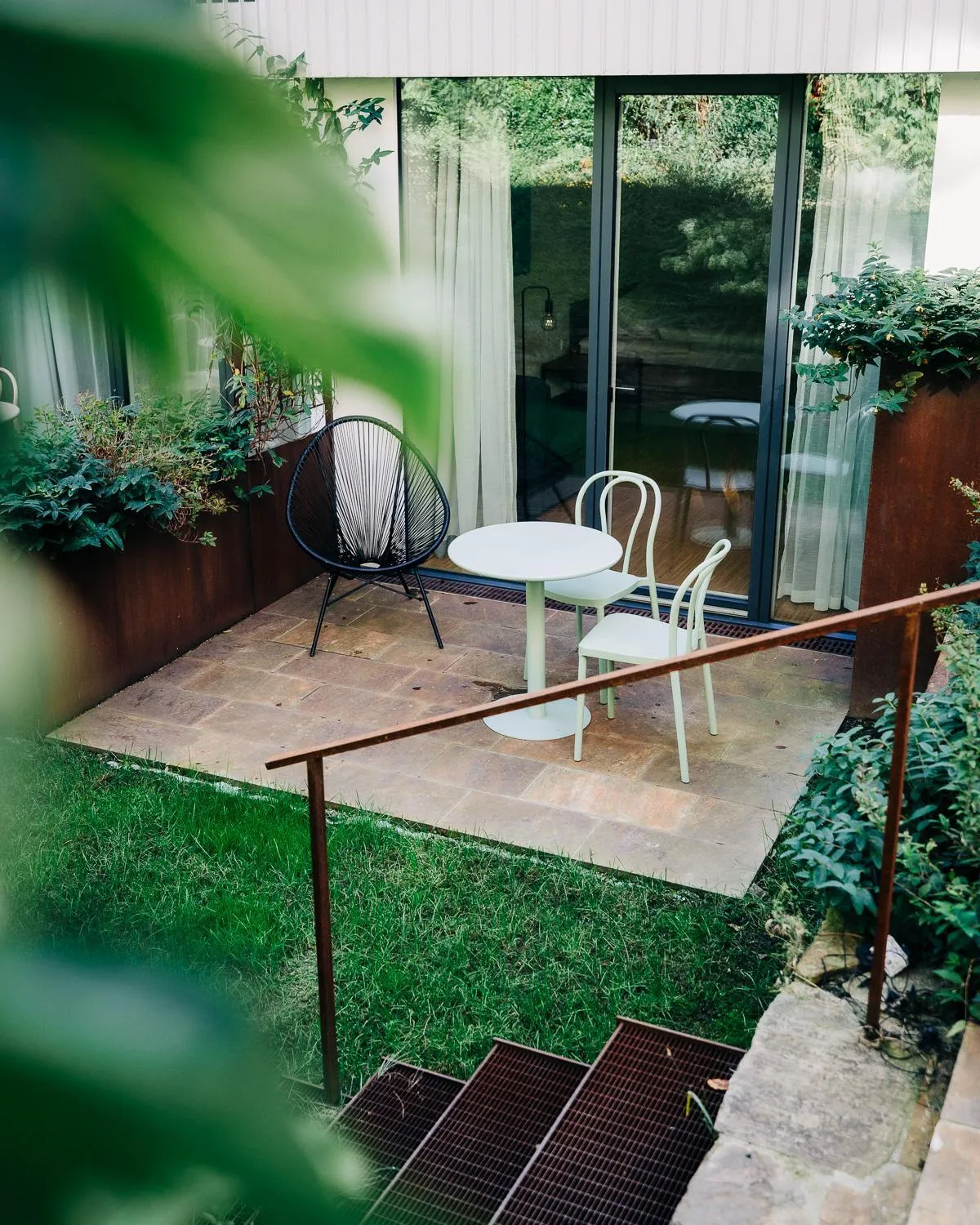 Patio in Happy Stay Rentals